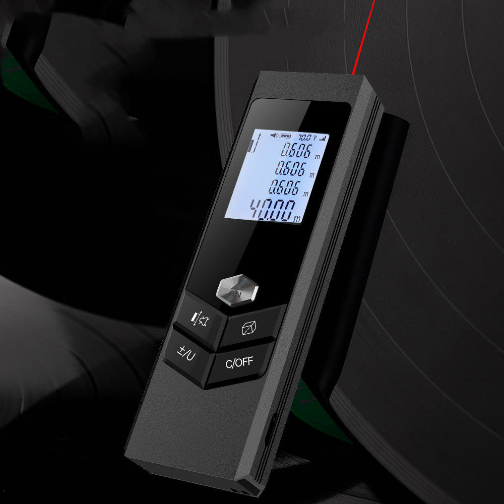 Mini Aluminum Alloy Laser Ranging High-precision Infrared Laser Ruler