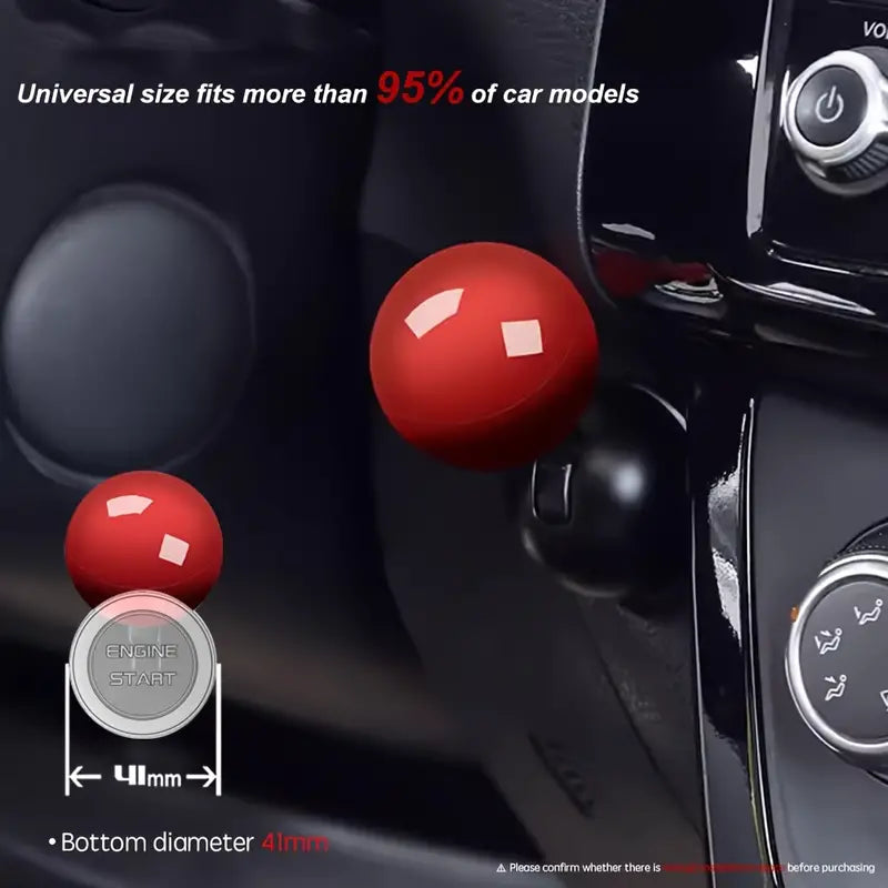 Push Start Button Cover, Joystick Car Engine Start Stop Button Cover Protector, Funny Car Ignition Button Cover Decorations Cool Car Accessories Interior Decor One-Touch Start Button Starter Cover
