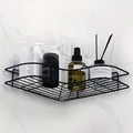1pc Wall Mounted Bathroom Shelf, Shower Caddy Rack, No Punching Triangle Storage Rack For Bathroom Kitchen, Bathroom Accessories