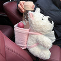 Armrest Box Barrel Car Interior Garbage Box