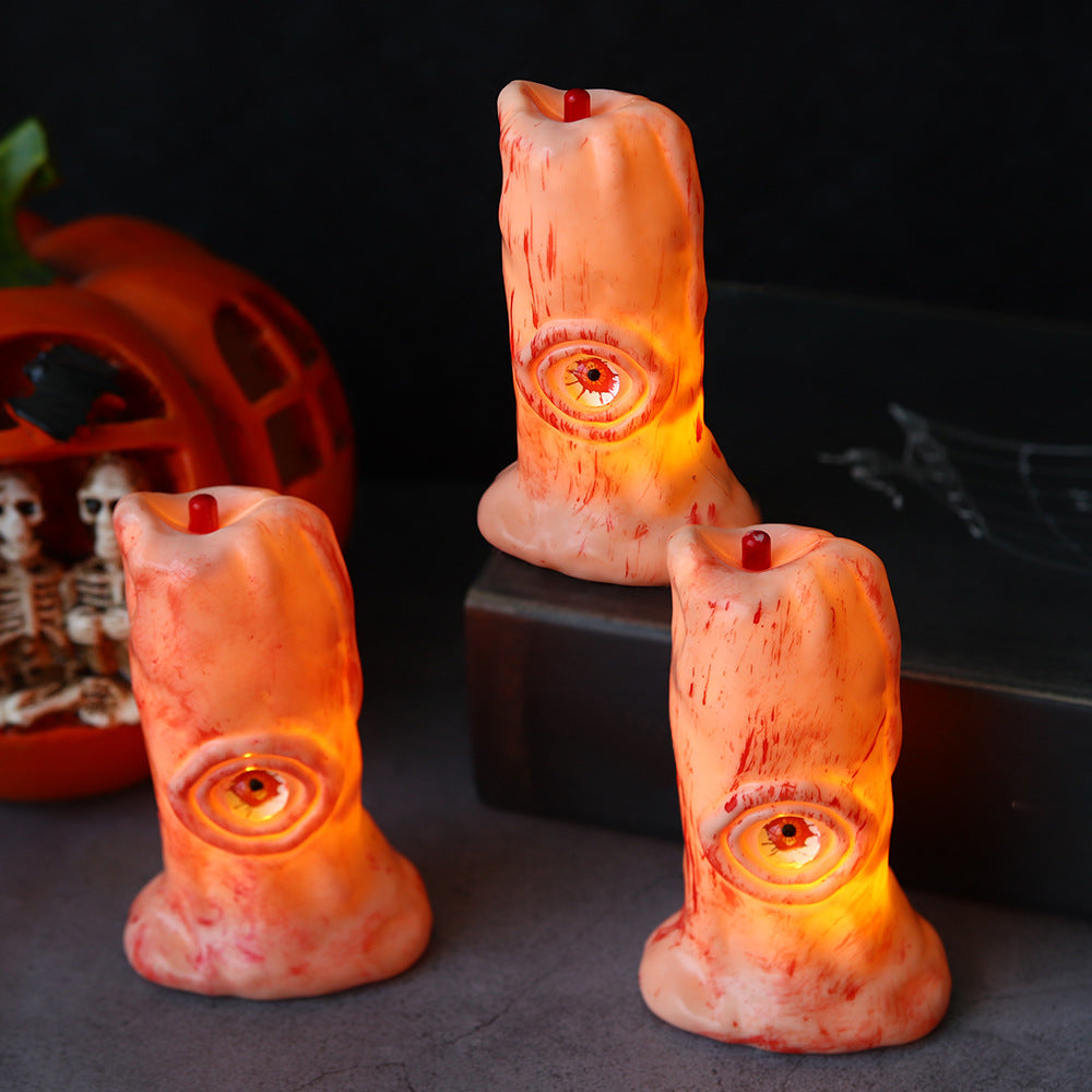 Halloween Blood Eye Lamp LED Electronic Light-emitting Candle Light