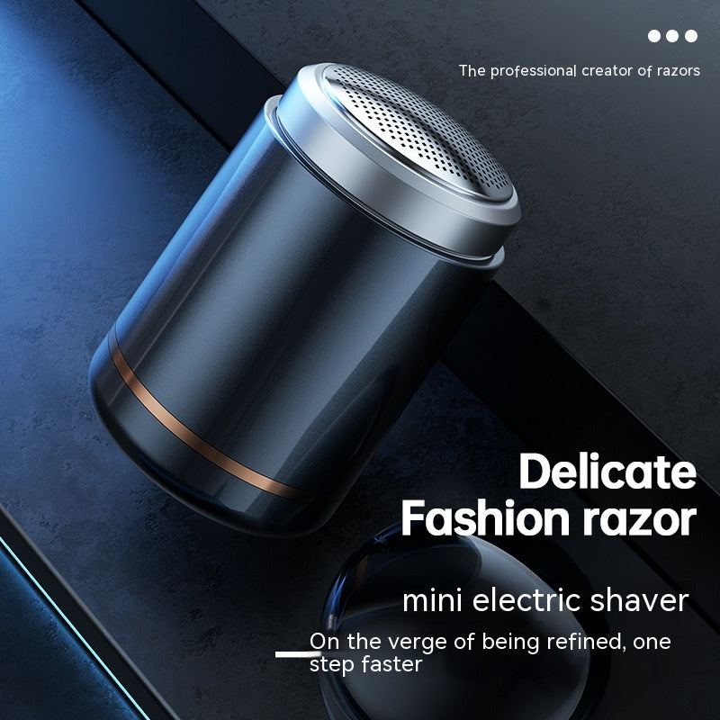 Electric Men's Mini Travel Portable Washable Shaver